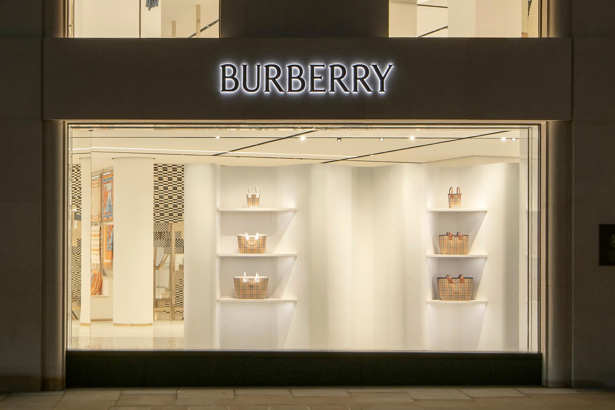 Burberry's flagship store on New Bond Street has reopened