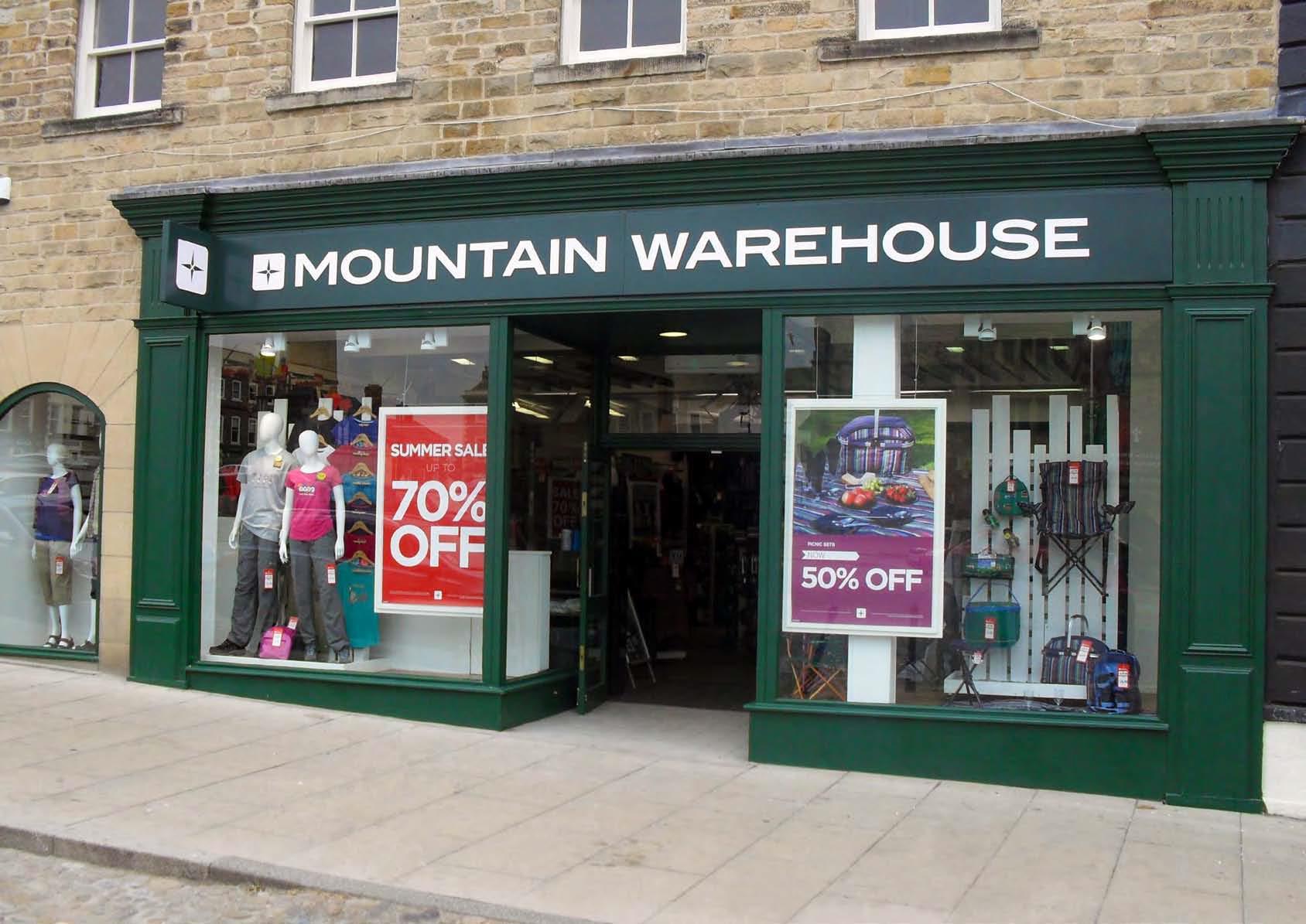 Mountain Warehouse targets openings for new store format