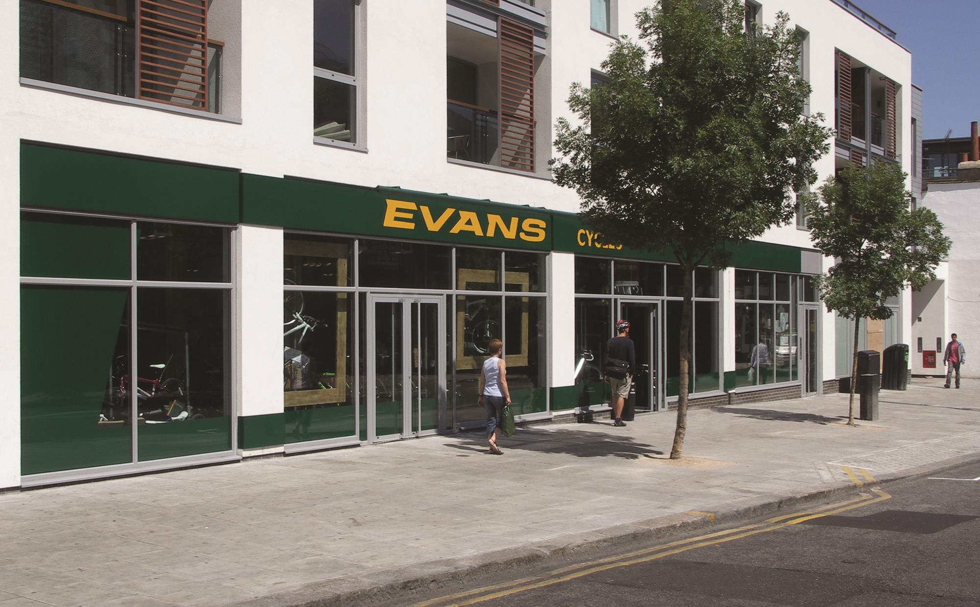 Evans cycles stratford hot sale