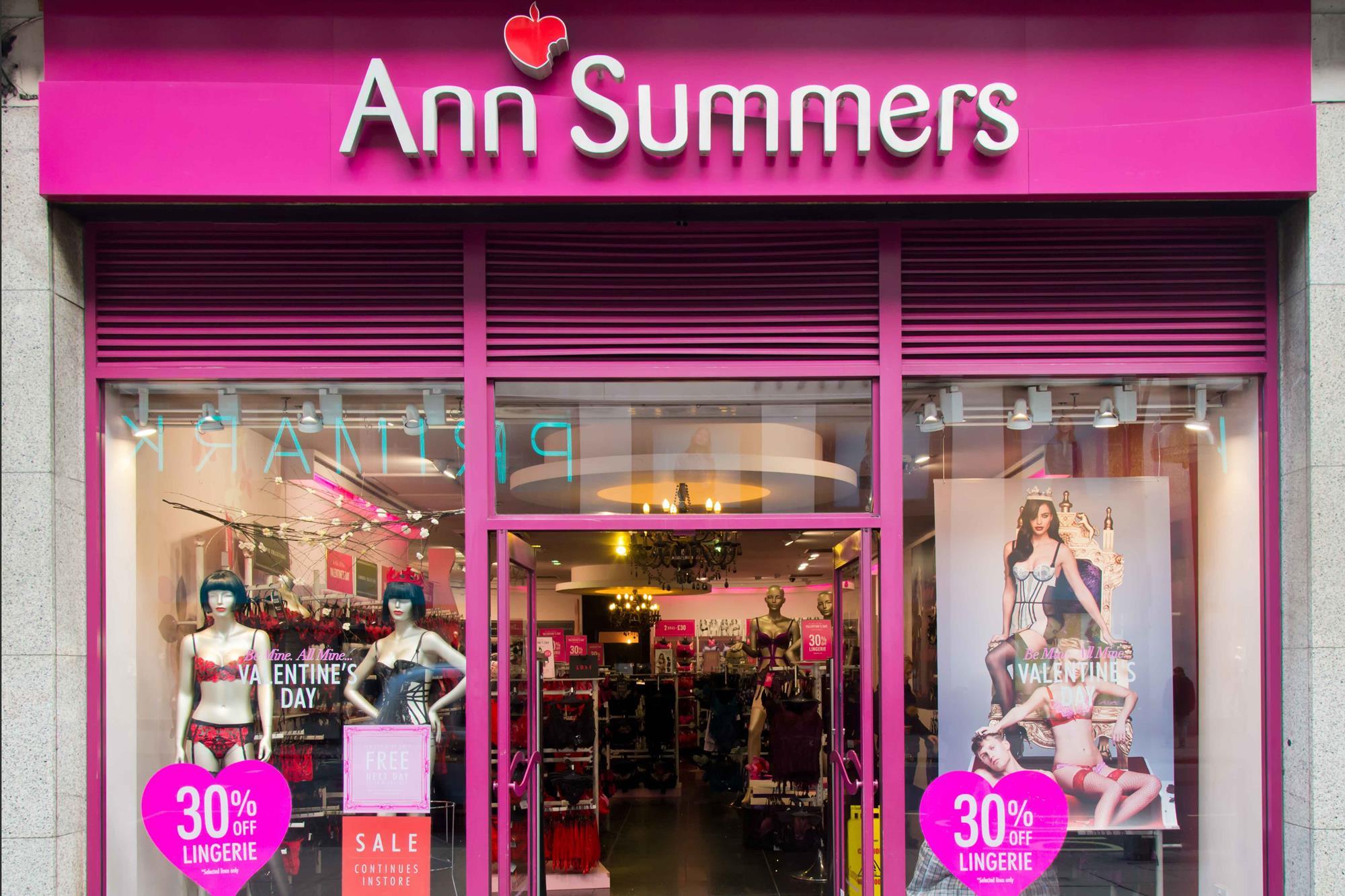 Ann Summers posts rise in sales in 'year of two halves