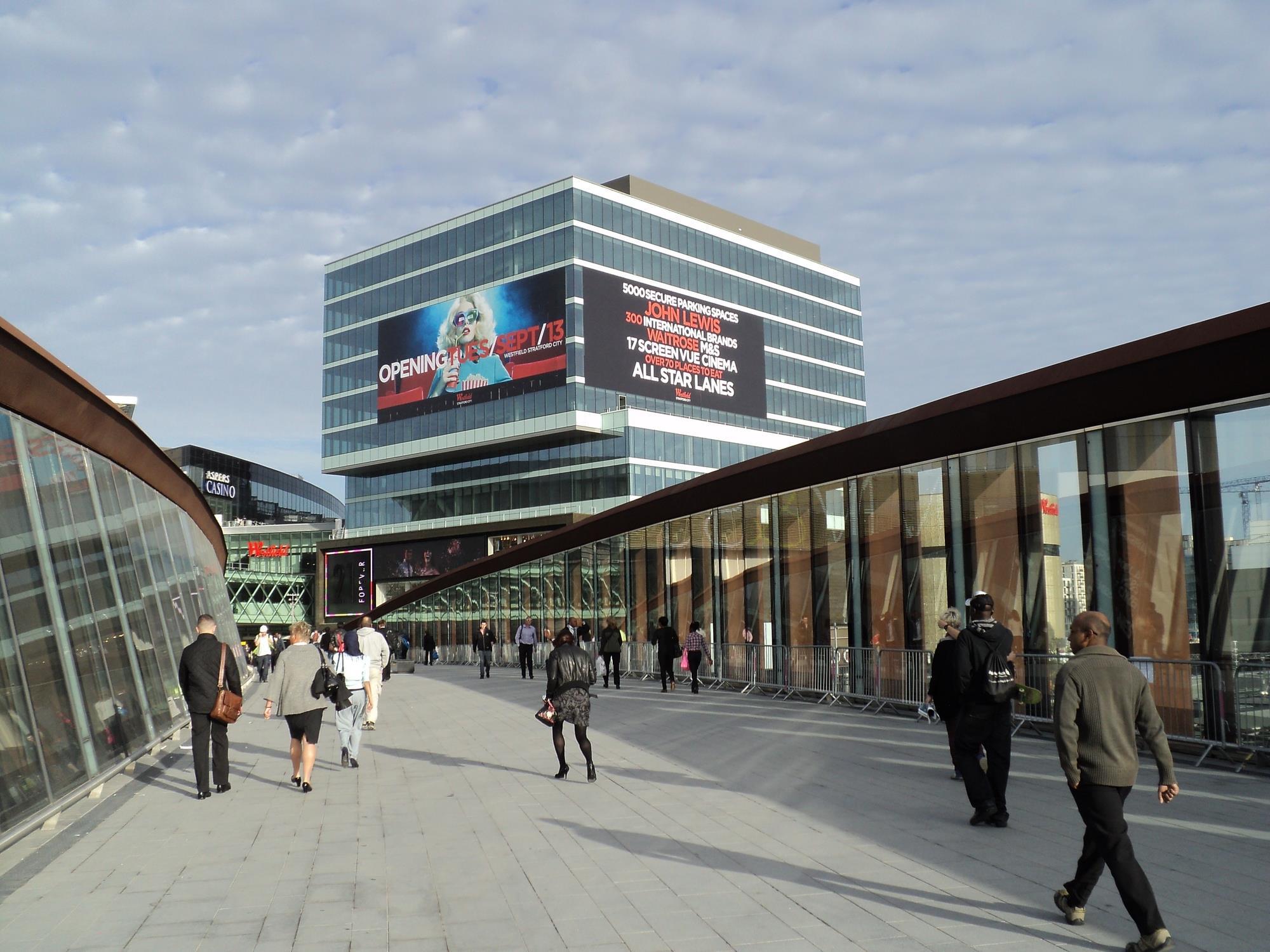 Westfield Stratford City attracts 5.5 million Olympic shoppers