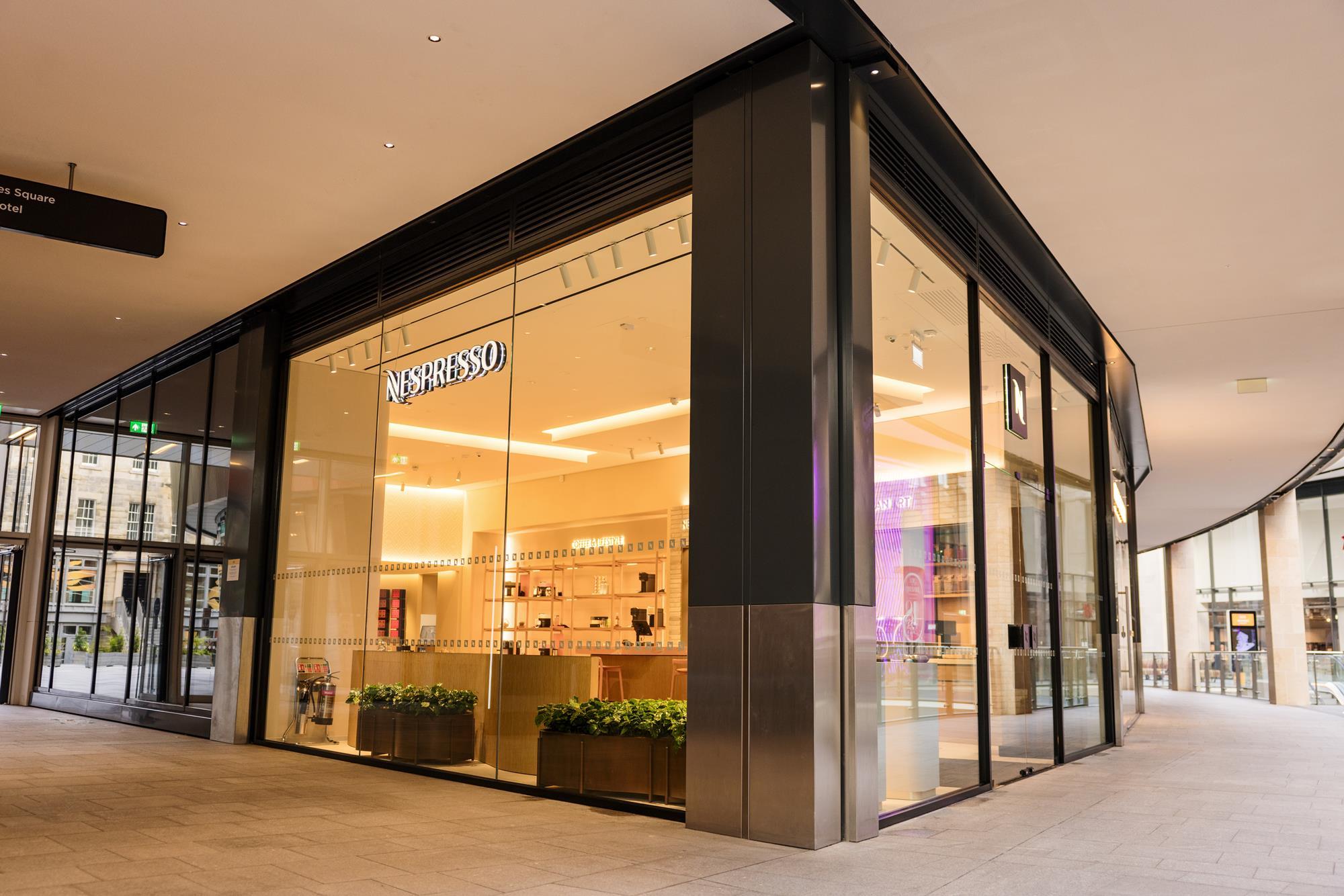 Store gallery: Nespresso opens new 'immersive' Edinburgh boutique
