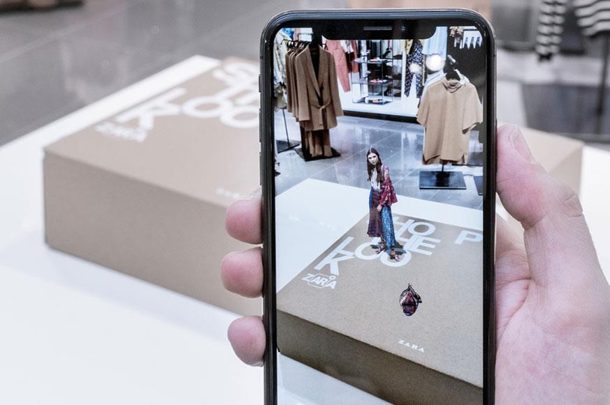 Zara launches AR-enabled app across 