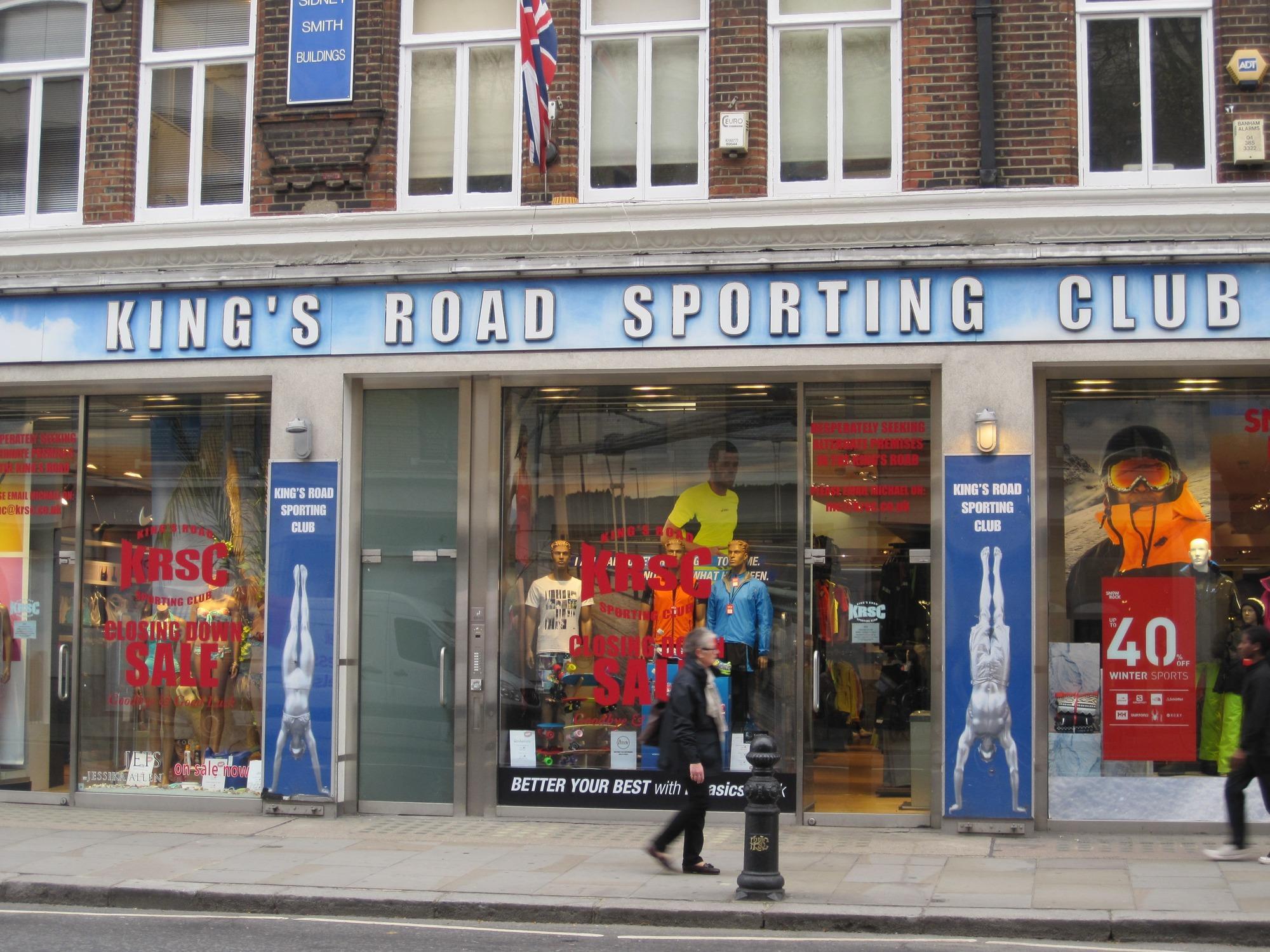Shoe shops kings road on sale