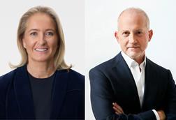 Burberry execs Kate Ferry & Joshua Schulman