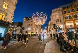 New Bond Street at Christmas