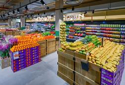 Whole Foods Market Kings Road produce aisles