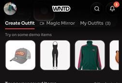 WNTD virtual try on