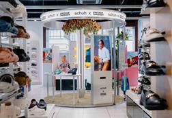 Schuh Vintage Threads display in store