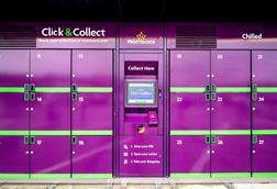 Morrisons click and collect lockers