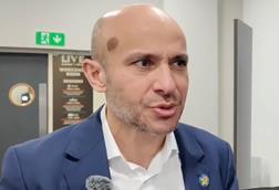 Rami Batieh speaking on camera at LIVE 2026