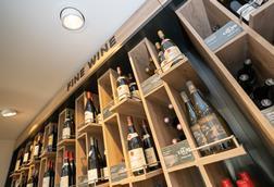 Wine on display at Majestic Beckenham store