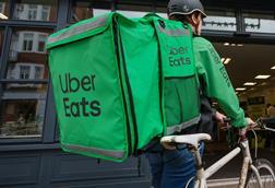 Uber Eats rider