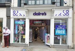 Claire's store, Dublin