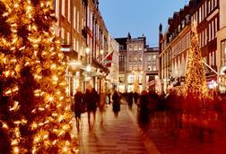 Christmas shopping London