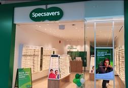 Specsavers store exterior