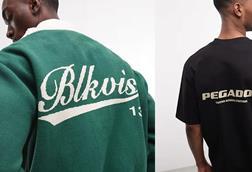 Blkvis jacket and Pegador t-shirt