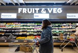 Sainsbury's Tonbridge Fruit & Veg aisle