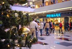 Christmas tree outside Primark