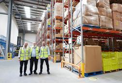 CEO Moshe Cohen with dad Max and brother Gav