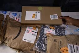 Parcels identified for delivery by VAPR