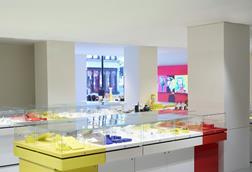 Jewellery counters in Harvey Nichols store, London