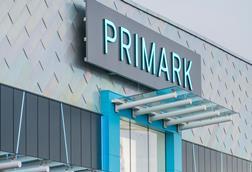 Primark Glasgow Fort store sign