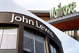 John Lewis and Waitrose signs