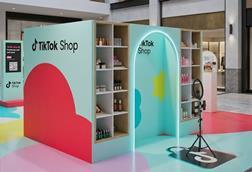 TikTok Shop Spring Sale Pop-up