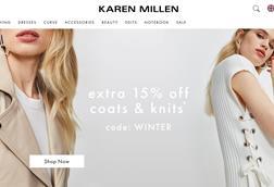 Karen Millen homepage