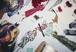 DESIGNERS AT DEBENHAMS BTS - drawings