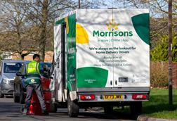 Morrisons Delivery Van
