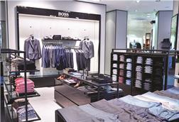 Hugo Boss store interior