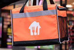 Just Eat delivery bag