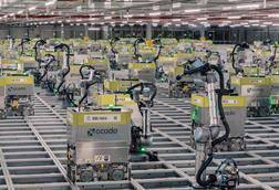 Ocado on-grid bots