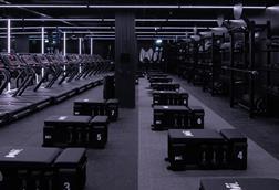 Gym at Flannels store