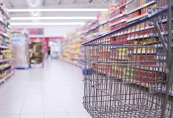 Trolley in aisle