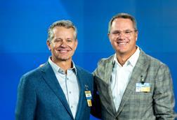 John Furner and Doug McMillon