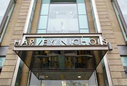 Entrance to Harvey Nichols Edinburgh store