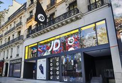 JD Sports store on Champs-Élysées, Paris