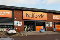 Halfords store