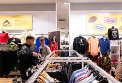 Customers browsing in a CharitySuper.Mkt store