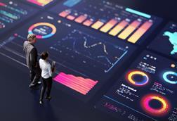 Illustration of marketing dashboards