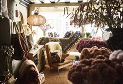 Interior of homeware store