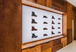Dr Martens boots in Brewer Street store
