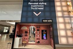 AI style suite at Meadowhall shopping centre