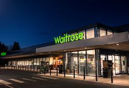 Exterior of Waitrose store