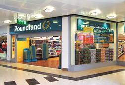 Poundland store