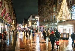 Christmas shopping Glasgow
