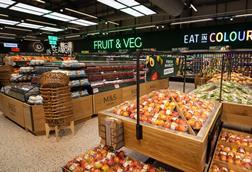 M&S food hall